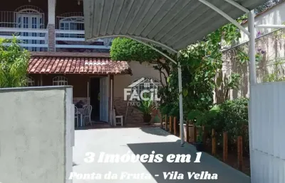 Casa com 7 quartos à venda na Rua Amazonas, Ponta da Fruta, Vila Velha