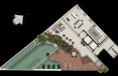 Apartamento com 4 quartos à venda na Avenida José Miranda Machado, Enseada do Suá, Vitória
