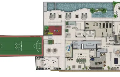 Apartamento com 4 quartos à venda na Rua Joaquim Lírio, Praia do Canto, Vitória