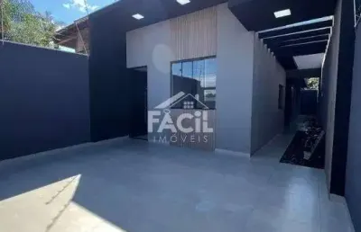 Casa em parque residencial rita vieira  -  campo grande