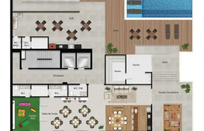 Apartamento com 3 quartos à venda na Avenida Mara Regina Paludo, Alphaville Jacuhy, Serra