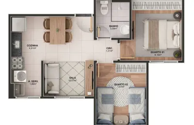 Apartamento com 3 quartos à venda na Avenida São Gabriel da Palha, Vale Encantado, Vila Velha