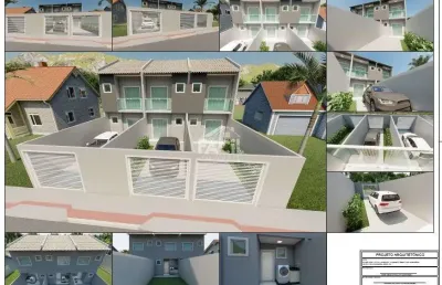 Casa com 2 quartos à venda na Rua Santos, Residencial Jacaraípe, Serra