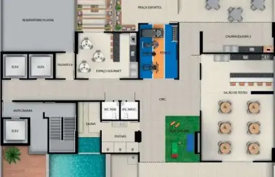 Apartamento com 2 quartos à venda na Rua Coronel Otto Netto, Jockey de Itaparica, Vila Velha
