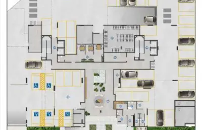 Apartamento com 2 quartos à venda na Avenida José Maria Vivácqua Santos, Jardim Camburi, Vitória