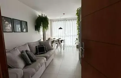 More na enseada do suá! apartamento 2 quartos, suíte e área de lazer com vista privilegiada