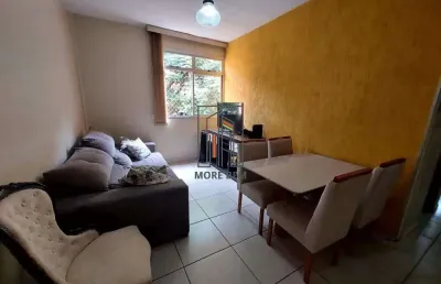 Apartamento com 3 quartos à venda na avenida costa do marfim, estrela dalva, belo horizonte, 82 m2 por r$ 300.000