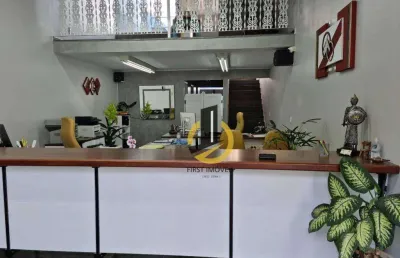 Salão comercial à venda - 165m² (construção) - 2 banheiros - cozinha - 4 vagas - centro/sbc