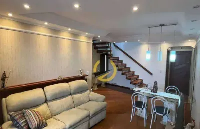 Cobertura à venda no condomínio portal das flores - 196m² - 4 dormitórios (2 suítes) - 4 vagas - 1 adega - em são bernardo do campo
