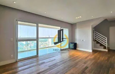 Cobertura à venda no condomínio ville de france - 208m² - 4 dormitórios (2 suítes) - 4 banheiros - 3 vagas - em são bernardo do campo