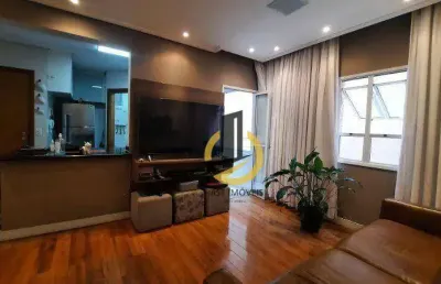 Apartamento à venda no edifício varandas do mar - 70m² - 2 dormitórios (1 suíte) - 2 banheiros - 1 vaga - jardim do mar - são bernardo do campo/sp