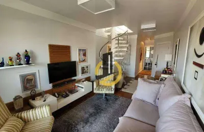 Cobertura à venda no condomínio spazio nobile - 219m² - 3 dormitórios (1 suíte) - 4 banheiros - 3 vagas - depósito - em são bernardo do campo