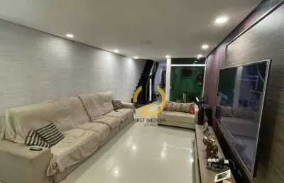 Sobrado à venda - 250m² - 3 dormitórios (1 suíte) - 3 banheiros - 4 vagas - em santo andré