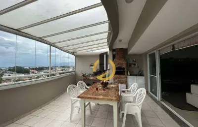 Cobertura duplex à venda no bairro nova petrópolis - 183m² - 3 suites - varanda gourmet - 3 vagas - em são bernardo do campo
