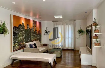 Apartamento à venda no condomínio saint louis - 187m² - 3 suítes - varanda - 3 vagas - no ipiranga