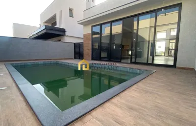 Condomínio alphaville nova esplanada 4 - excelente casa com 03 suítes no condomínio alphaville nova esplanada 4 em votorantim/sp