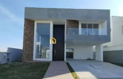 Condomínio alphaville nova esplanada 1 - casa alto padrão no alphaville nova esplanada 1 – votorantim/sp
