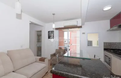 Apartamento com 2 quartos para alugar na rua vinte e quatro de outubro, 67, fátima, canoas, 48 m2 por r$ 1.500