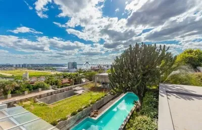 Casa em condomínio fechado com 4 quartos para alugar na rua curupaiti, 113, cristal, porto alegre, 400 m2 por r$ 18.000