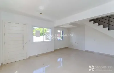 Casa em condomínio fechado com 3 quartos para alugar na rua helio felix frey, 114, espírito santo, porto alegre, 87 m2 por r$ 2.500