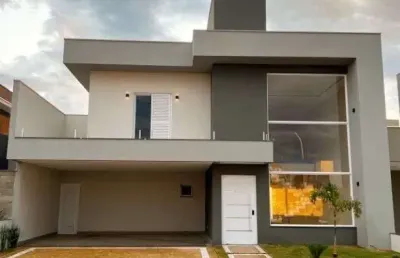 Sobrado com 3 dormitórios à venda, 284 m² por r$ 2.220.000,00 - condomínio dona maria josé - indaiatuba/sp