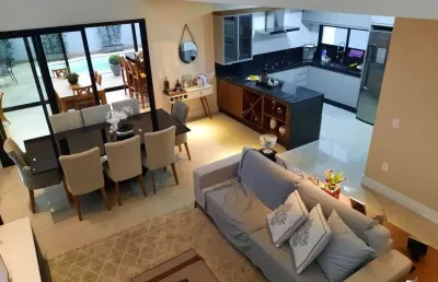 Sobrado com 3 dormitórios à venda, 357 m² por r$ 2.500.000,00 - condomínio dona lucilla - indaiatuba/sp