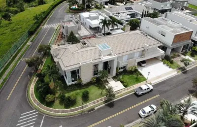 Sobrado com 4 dormitórios à venda, 780 m² por r$ 7.400.000,00 - condomínio jardim paradiso - indaiatuba/sp