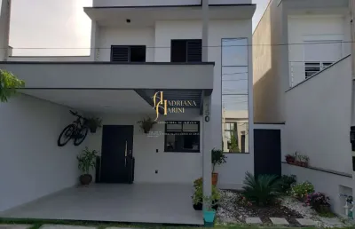Sobrado, com 3 dormitórios/1 suíte e closet à venda, 166,86 m² por r$ 1.170.000,00 - condomínio jardim park real - indaiatuba/sp