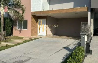 Sobrado com 3 suítes para venda r$ 2.900.000,00 ou para alugar, 278 m² por r$ 11.425,00/mês - jardim residencial maria dulce - indaiatuba/sp