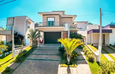 Sobrado 3 dormitórios/1 suíte - à venda, 421,80 m² por r$ 2.200.000,00 - condomínio ibi aran ii - itupeva/sp