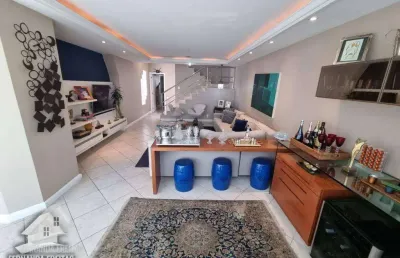 Cobertura duplex  à venda de 5 quartos, 380 m² por r$3.500.000 - barra da tijuca - rio de janeiro/rj