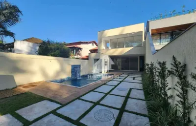 Casa à venda de 4 quartos suítes, 360m² por r$3.850.000 na barra da tijuca - rio de janeiro / rj