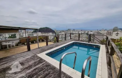 Cobertura linear à venda de 4 quartos, 200m² por r$1.600.000 na tijuca- rio de janeiro / rj.