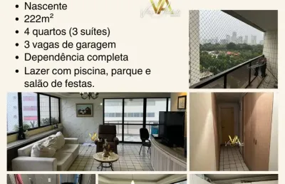 Apartamento com 4 quartos à venda na Rua Engenheiro Clóvis de Castro, 250, Parnamirim, Recife