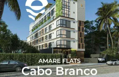 Flat com 1 quarto à venda na Praia Do Cabo Branco, Cabo Branco, João Pessoa