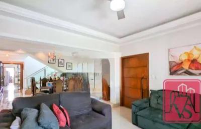 Sobrado com 4 dormitórios, 350 m² - venda por r$ 2.200.000,00 ou aluguel por r$ 10.760,00/mês - parque anchieta - são bernardo do campo/sp