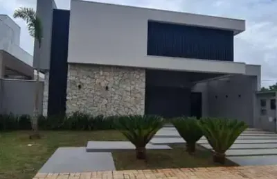 Casa em condomínio para venda em campo grande, alphaville campo grande 4, 4 dormitórios, 3 suítes, 5 banheiros, 3 vagas