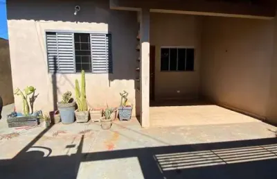 Casa para venda em campo grande, los angeles, 2 dormitórios, 1 suíte