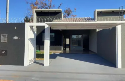 Casa para venda em campo grande, jardim batistão, 3 dormitórios, 1 suíte, 1 banheiro, 2 vagas