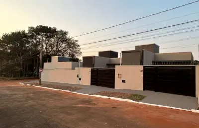 Casa para venda em campo grande, jardim nossa senhora do perpétuo socorro, 2 dormitórios, 1 suíte, 2 banheiros, 1 vaga