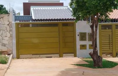 Casa para venda em campo grande, jardim jacy, 2 dormitórios, 1 suíte, 2 banheiros, 1 vaga