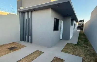 Casa para venda em campo grande, residencial figueiras do parque, 3 dormitórios, 1 suíte, 2 banheiros, 2 vagas