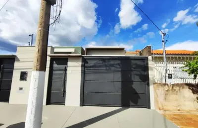 Casa para venda em campo grande, recanto dos pássaros, 3 dormitórios, 1 suíte, 2 banheiros, 2 vagas