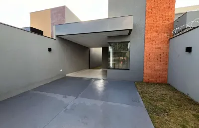 Casa para venda em campo grande, vila nasser, 3 dormitórios, 1 suíte, 2 banheiros, 1 vaga