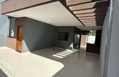Casa para venda em campo grande, parque residencial rita vieira, 3 dormitórios, 1 suíte, 2 banheiros, 2 vagas