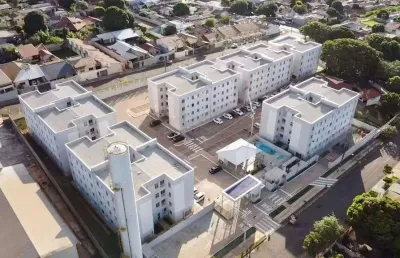 Apartamento para venda em campo grande, monte castelo, 2 dormitórios, 1 banheiro, 1 vaga