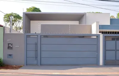 Casa para venda em campo grande, vila nascente, 3 dormitórios, 1 suíte, 3 banheiros, 2 vagas