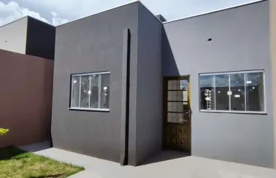 Casa para venda em campo grande, água limpa park, 2 dormitórios, 1 banheiro, 1 vaga