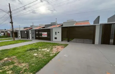 Casa para venda em campo grande, vila santa luzia, 2 dormitórios, 1 suíte, 2 banheiros, 1 vaga