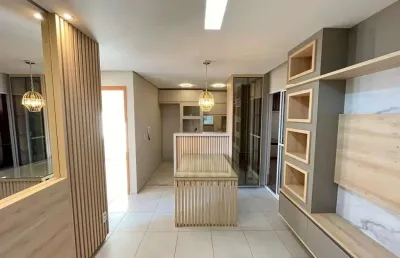 Apartamento para venda em campo grande, tiradentes, 2 dormitórios, 1 banheiro, 1 vaga